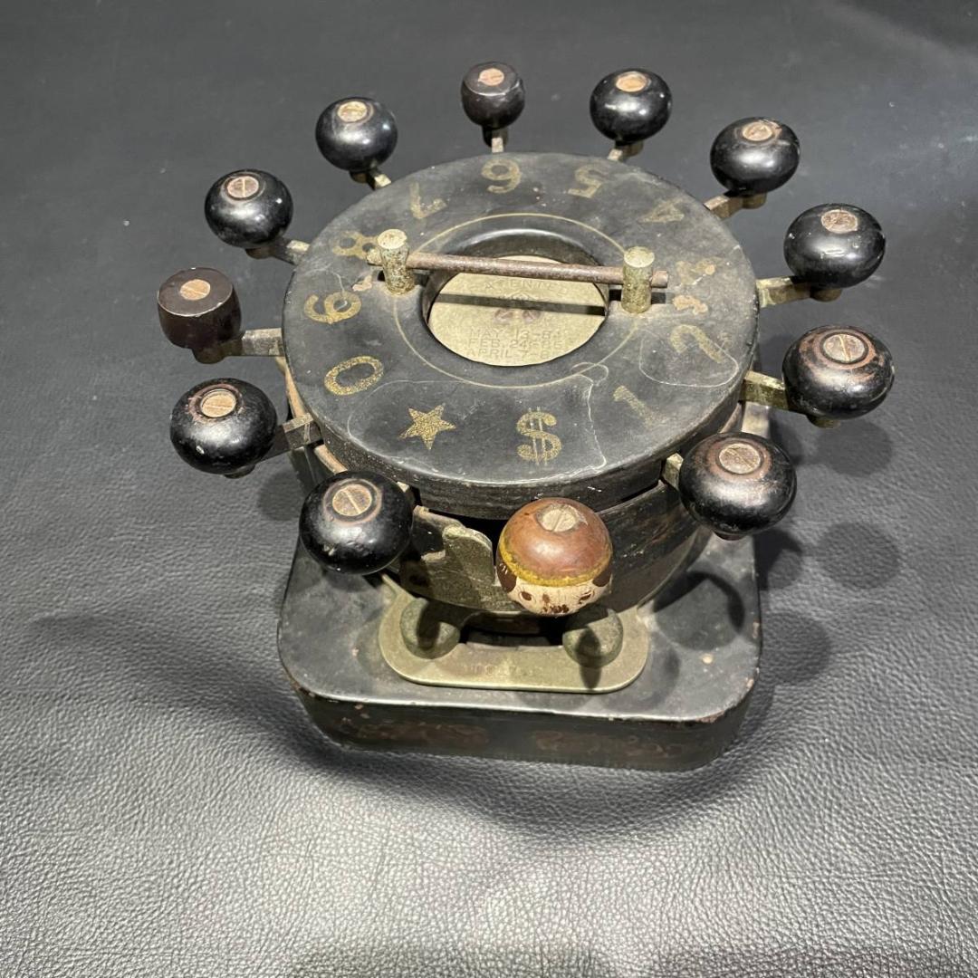 ヤクシ様限定チェックライター　automatic bank check X557