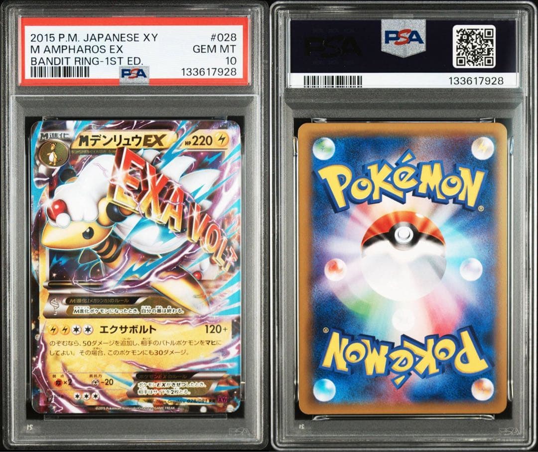 MデンリュウEX RR PSA10 XY7 ポケモンカード