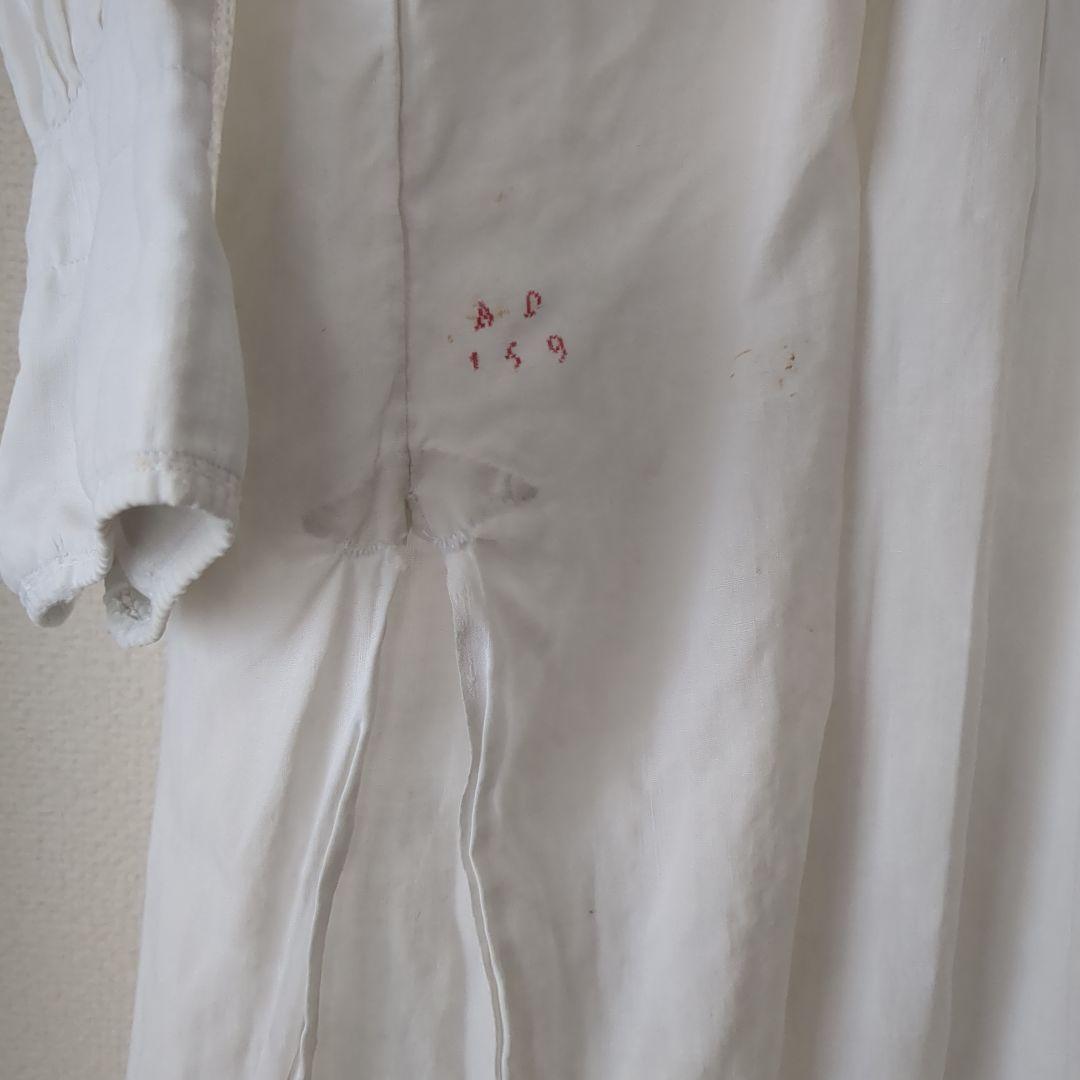 d*2様 Antique French linen アンティーク シャツワンピー