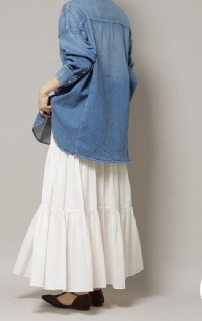 Healthy denim Almond デニムシャツ