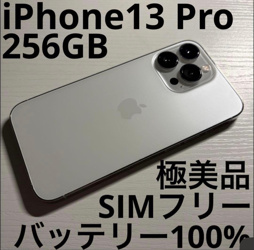 iPhone 13 Pro 256GB シルバー SIMフリー 極美品