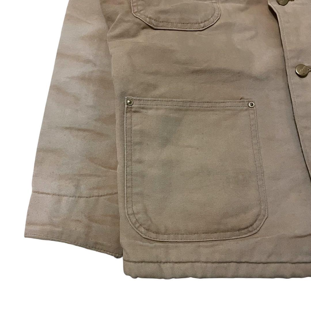 CarharttカーハートチョアコートダックジャケットブランケットUSAフェード