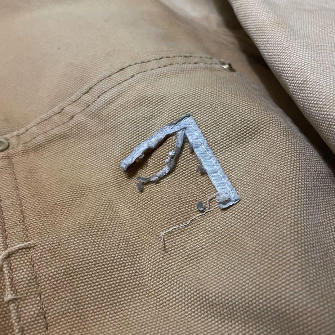 CarharttカーハートチョアコートダックジャケットブランケットUSAフェード