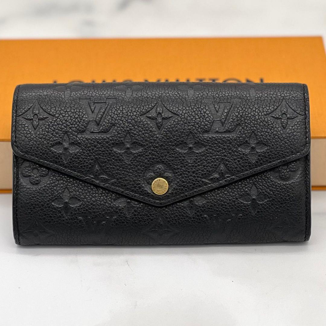 【箱袋付】 ルイヴィトン 最新型 アンプラント サラ ブラック ゴールド 黒