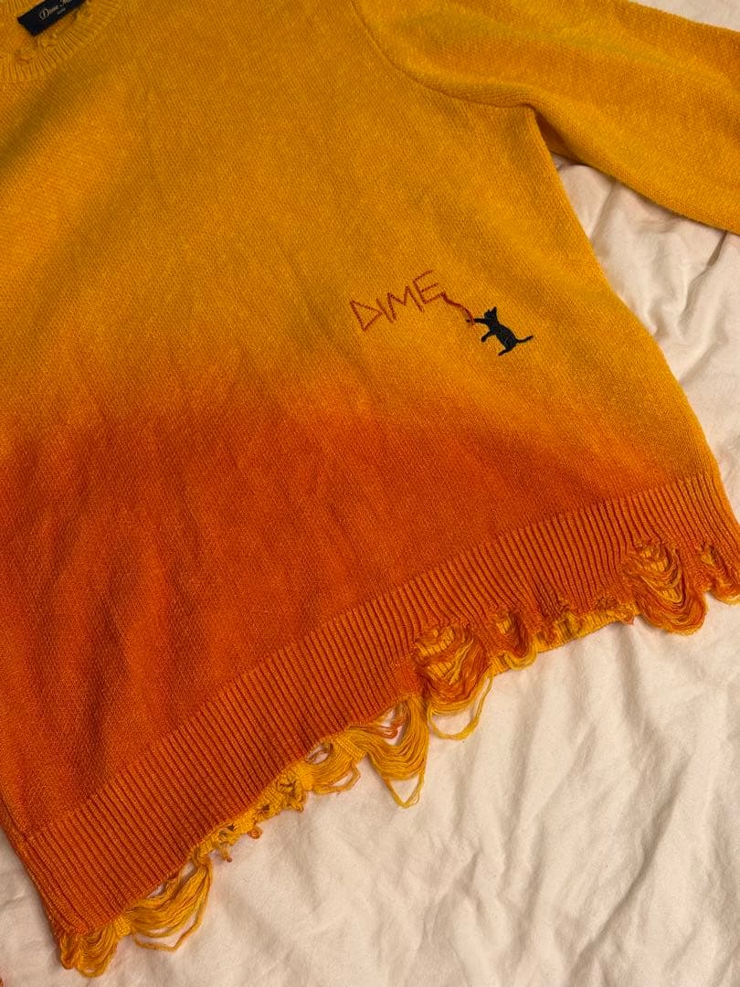【美品】DIME Cat Knit グラデーションニットセーター