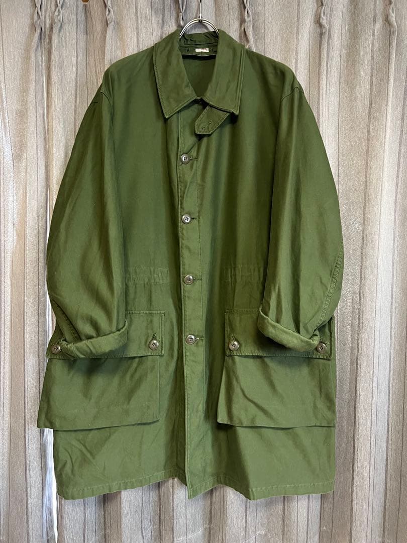 フ*し様 60s スウェーデン軍 M59フィールドコート c54 モッズコート