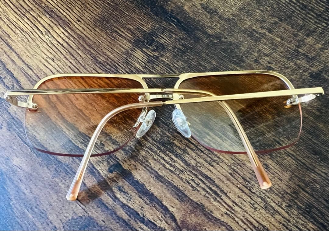 o*o様 美品シャネル 【ココマーク】オレンジ グラデーションサングラス　秋冬に