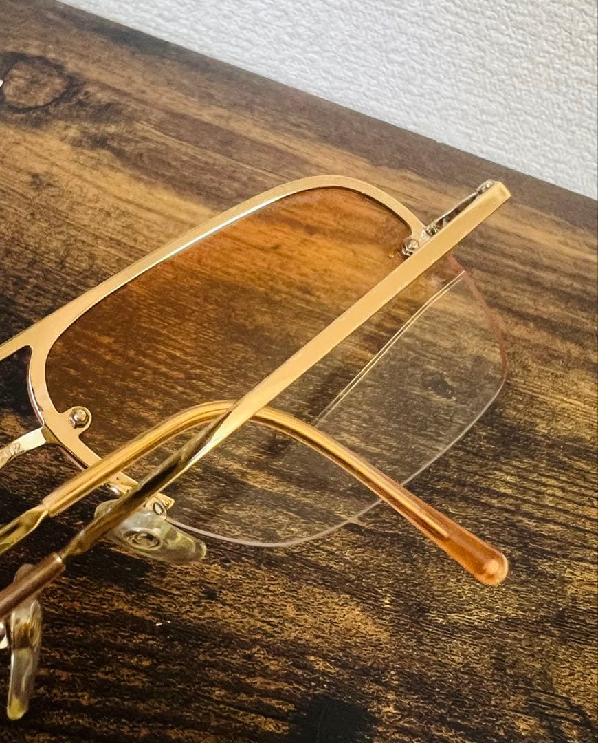 o*o様 美品シャネル 【ココマーク】オレンジ グラデーションサングラス　秋冬に