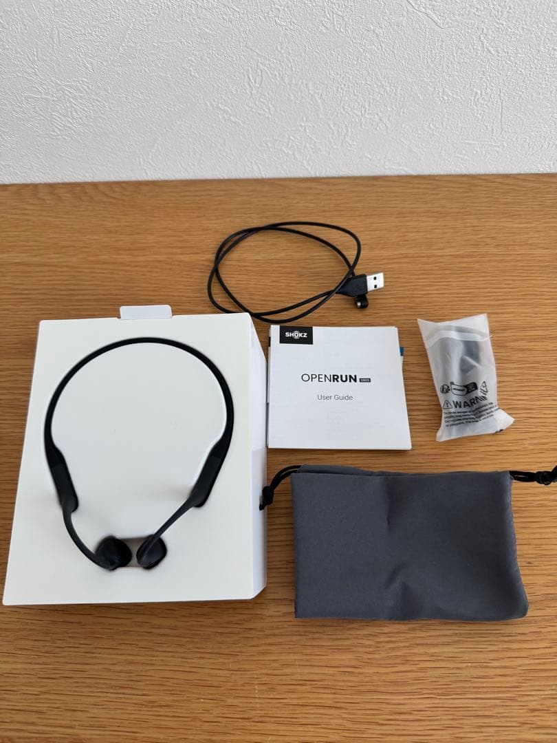 SHOKZ 骨伝導イヤホン openrun S803 美品