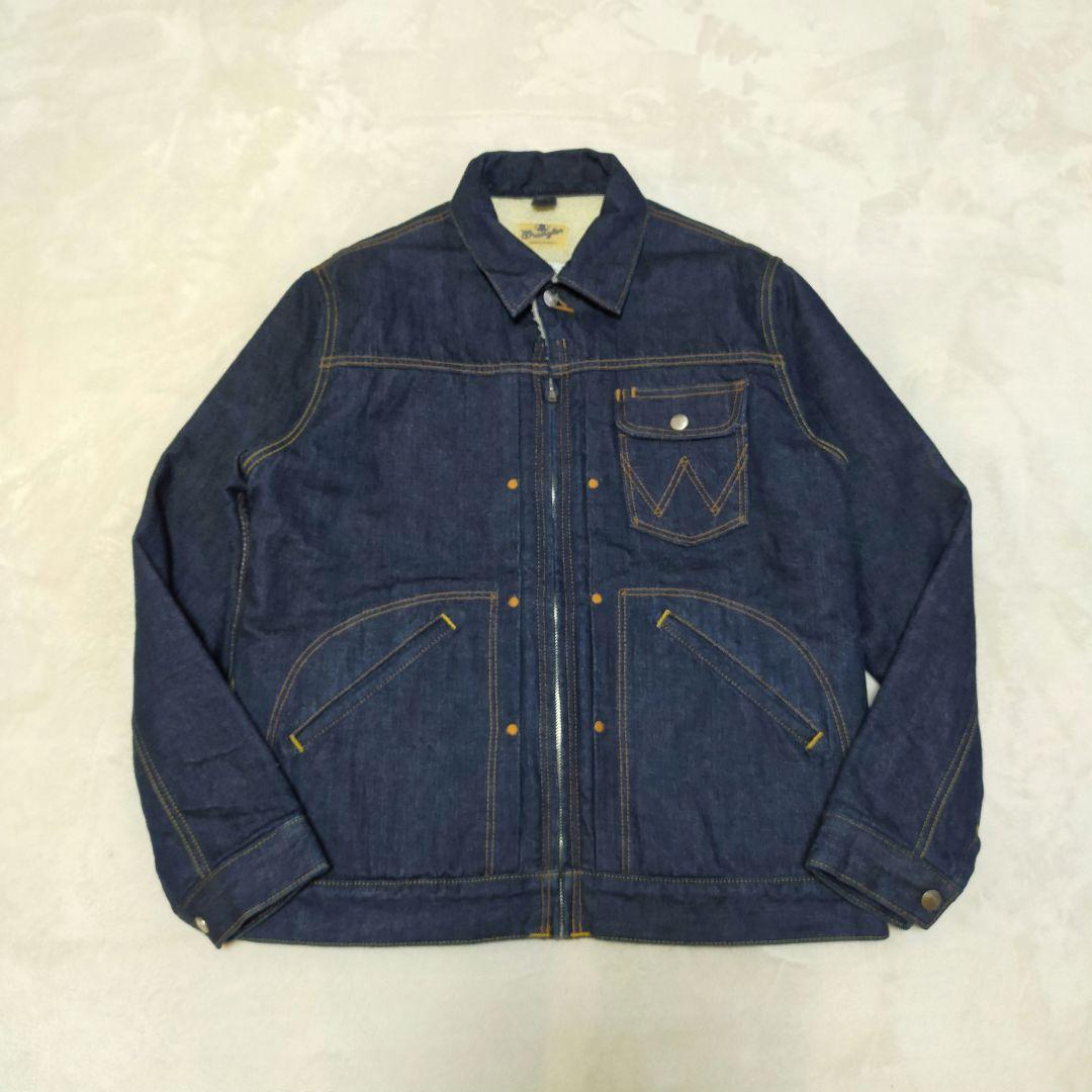 美品　Wrangler　PHORE　ボアデニムジャケット　11MJZ