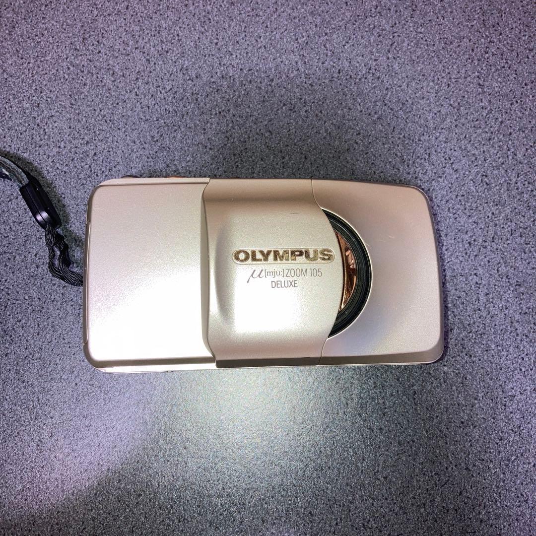 ジャンク　オリンパス　フィルムカメラ　μ ZOOM 105 DELUXE