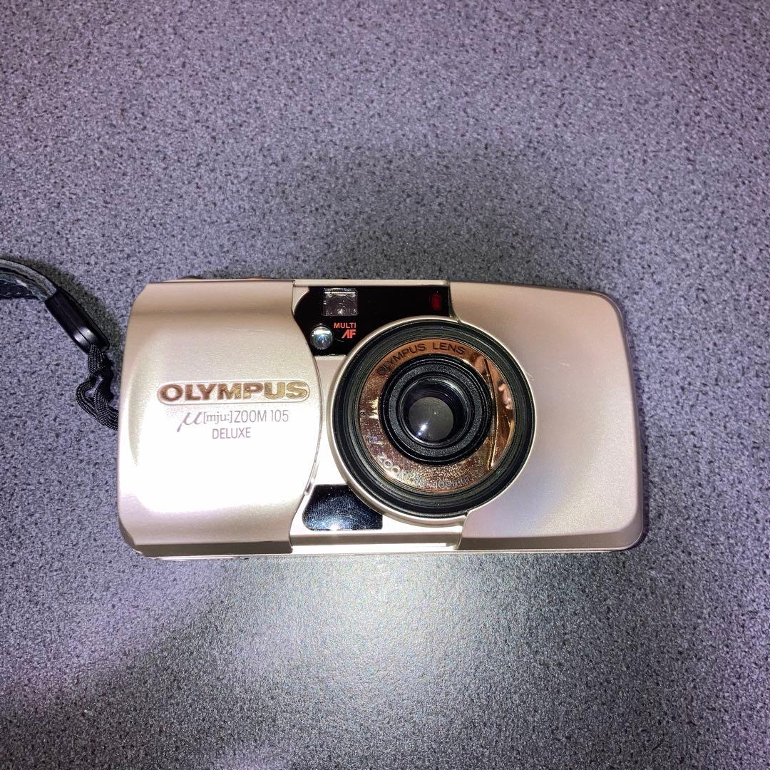 ジャンク　オリンパス　フィルムカメラ　μ ZOOM 105 DELUXE
