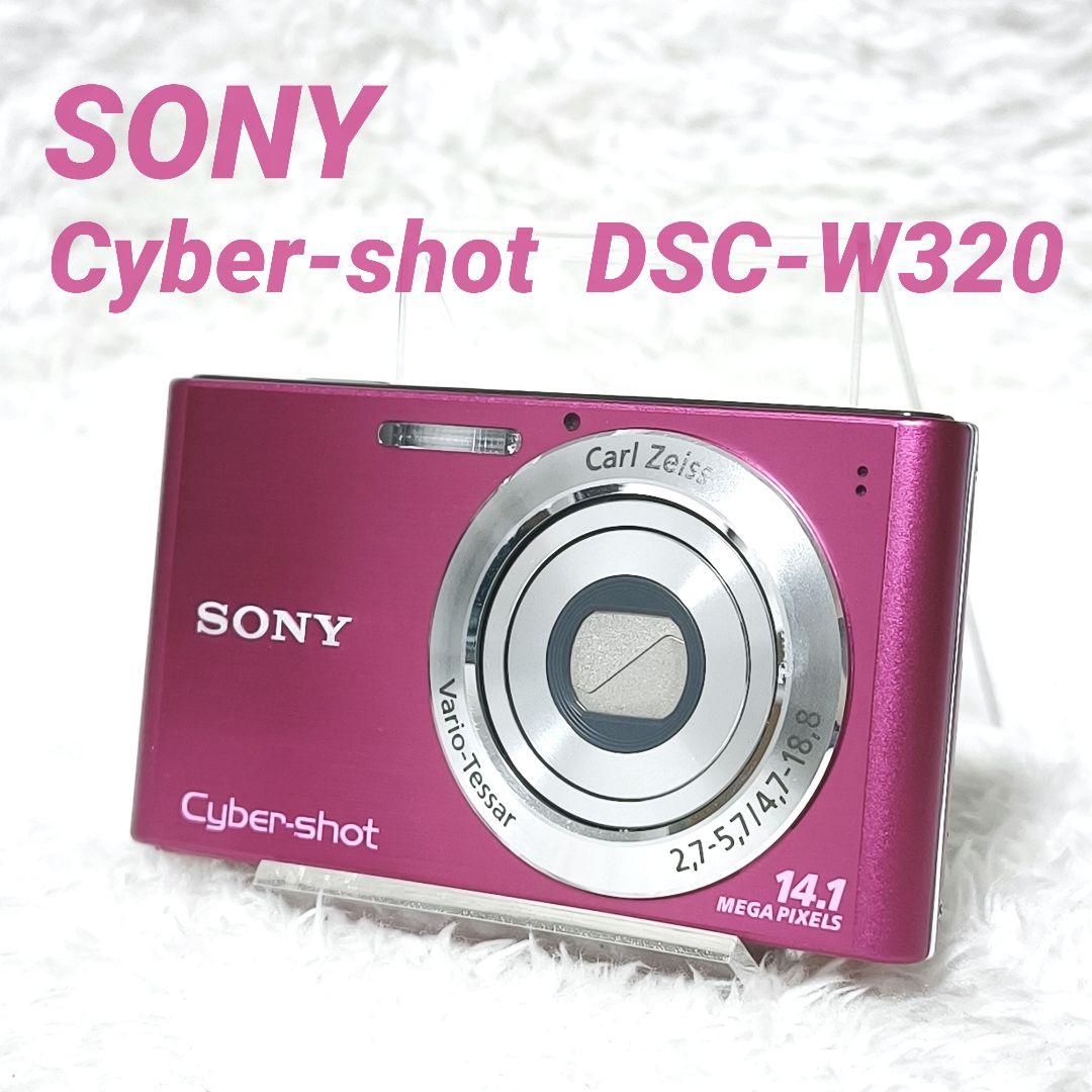 美品✨SONY Cyber-shot DSC-W320 ピンク デジカメ