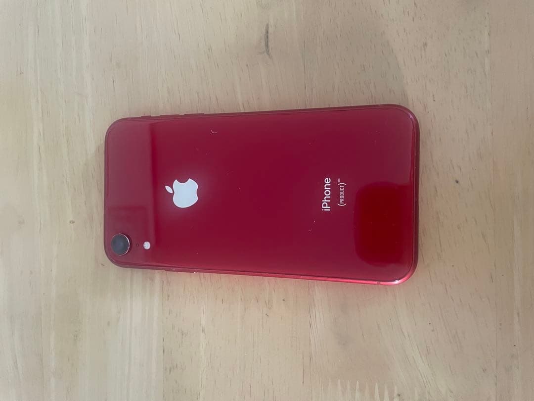 Apple iPhone XR (赤) 本体　SIMフリー　訳あり