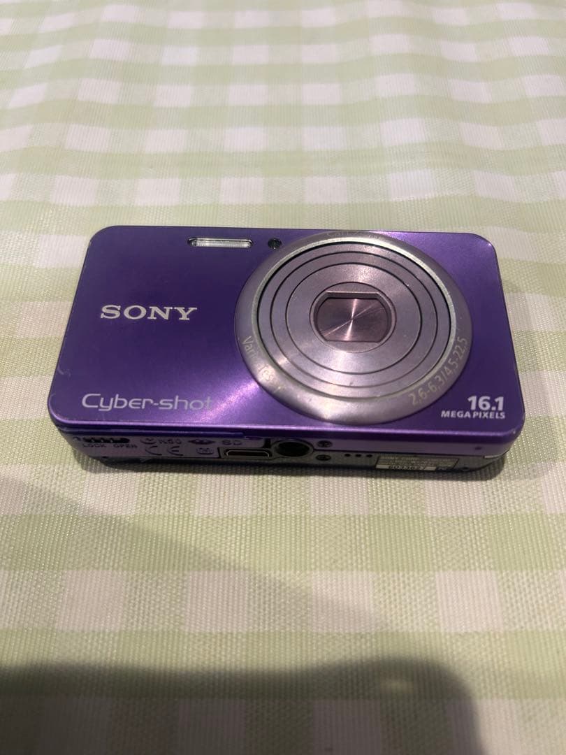 SONY Cyber-shot 16.1メガピクセル 紫
