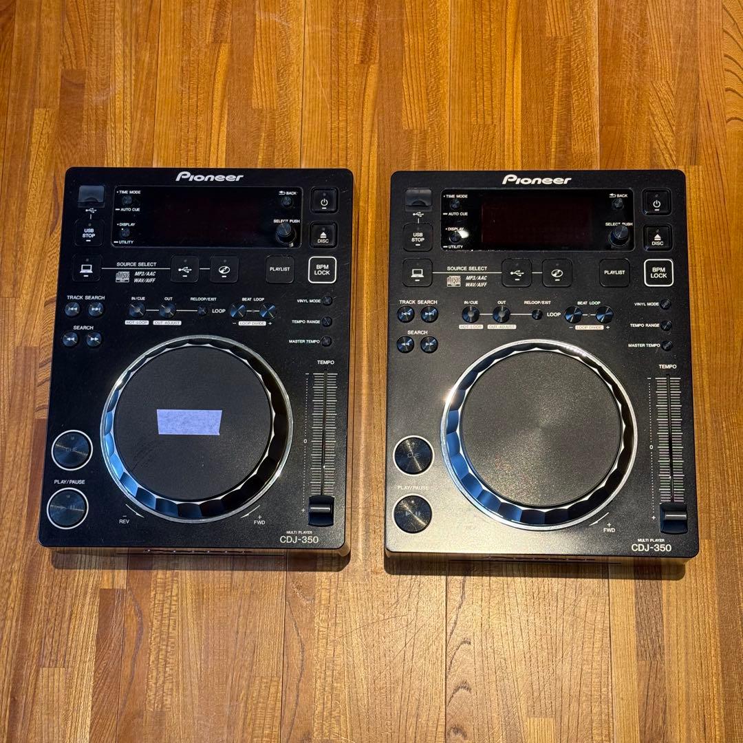 Pioneer CDJ-350 2台セット(1台難あり)