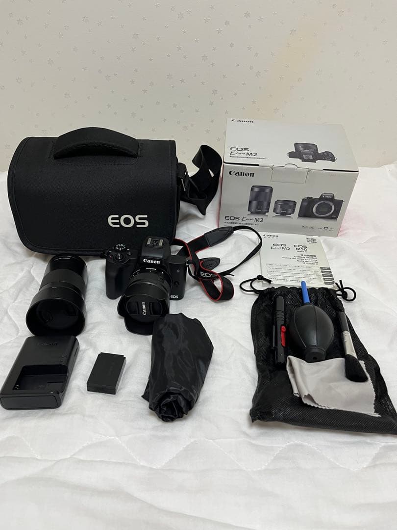 Canon EOS kissM2 ミラーレスカメラ