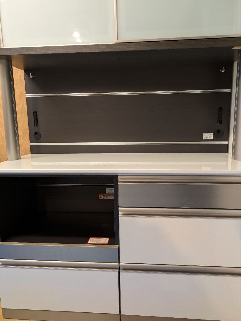 綾野製作所　食器棚　幅120cm　高さ200cm