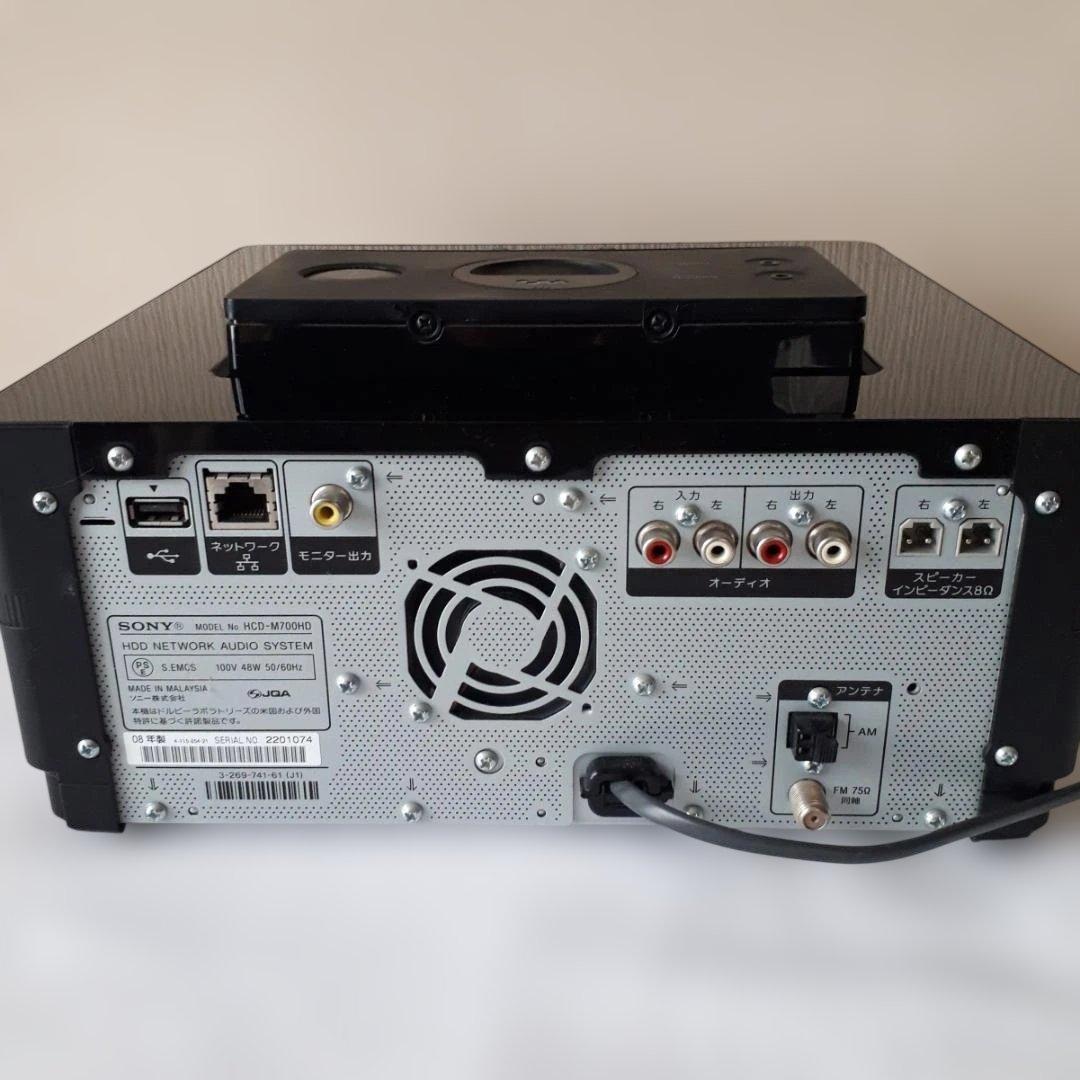 SONY NAS-M700HD　ハードディスクコンポ　ネットジューク