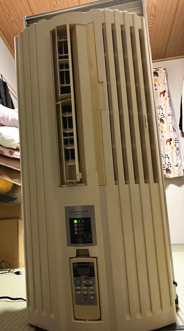 トヨトミルームエアコン窓用　ジャンク