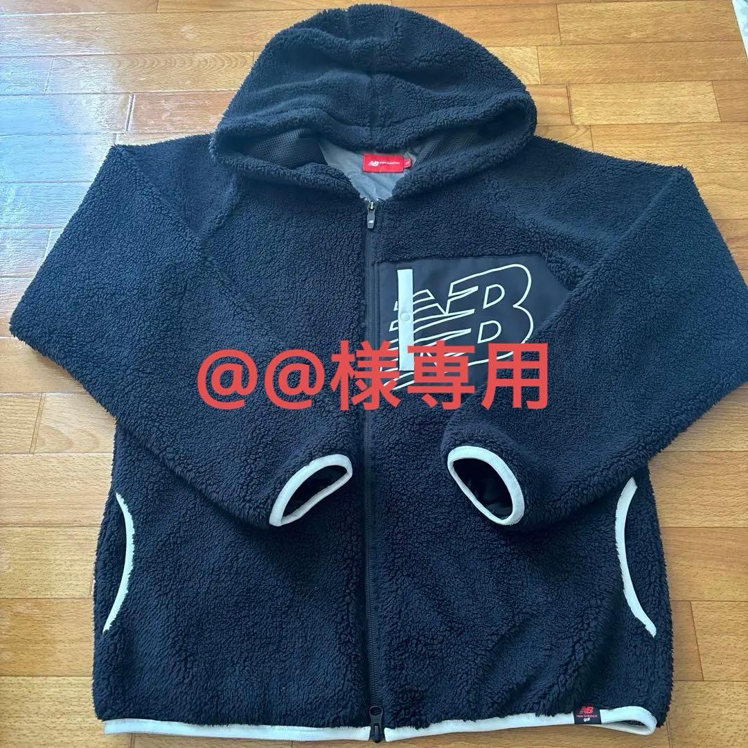 @@ ニューバランスゴルフ フルジップジャケット ボア フリース