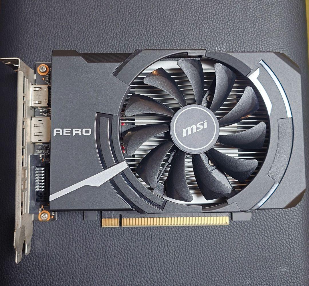 MSI AERO GeForce GTX1650 グラフィックボード