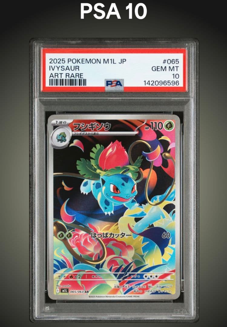 ポケモンカード フシギダネ フシギソウ メガフシギバナ PSA10 3連番セット