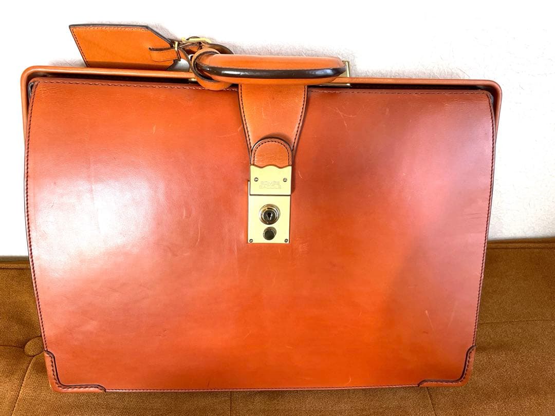 ソメス　SOMES　最高級スリムダレスバッグ　再出品値下げ