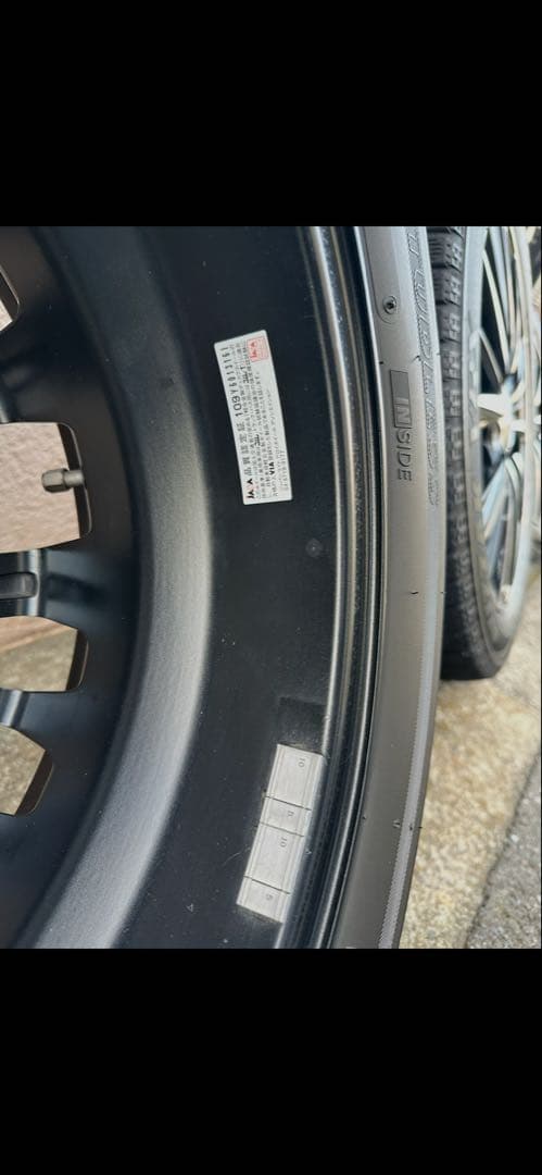 BSスタッドレスVRX185/55R16レオニスアルミセット