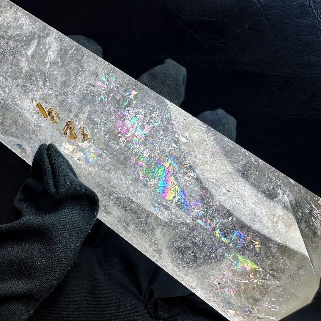 高品質❗️浄化 超強いパワーアゼツライト☆レインボーヒマラヤクラスターA1469