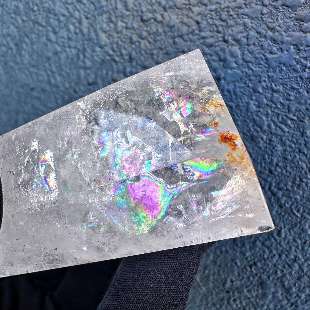 高品質❗️浄化 超強いパワーアゼツライト☆レインボーヒマラヤクラスターA1469