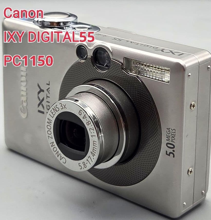 ジャンク　Canon IXY Digital 55 コンパクトデジタルカメラ