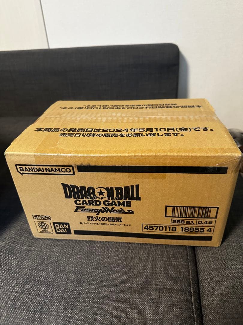 ドラゴンボール/フュージョンワールド/烈火の闘気/未開封/1カートン