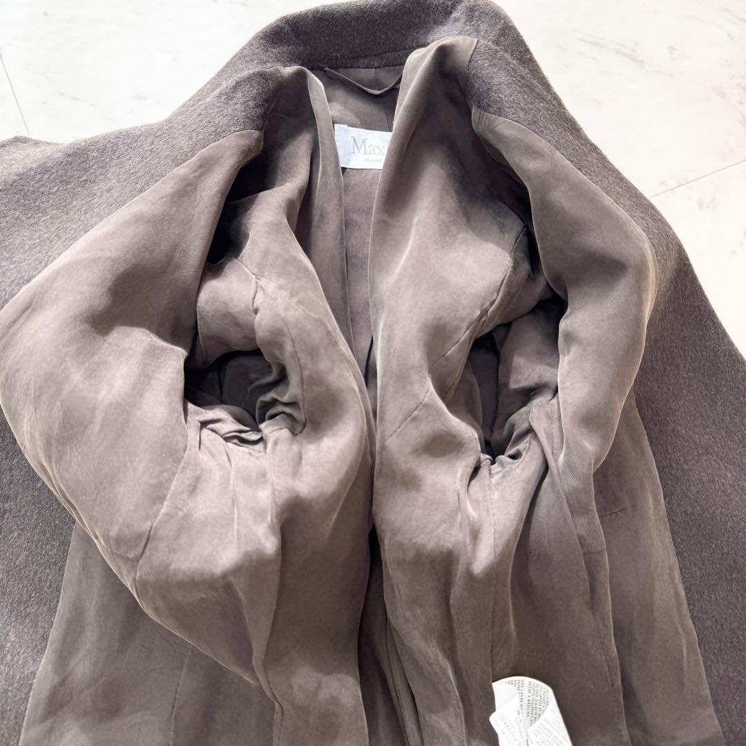 【美品】Max Mara マックスマーラ スカートスーツ アンゴラ 白タグ