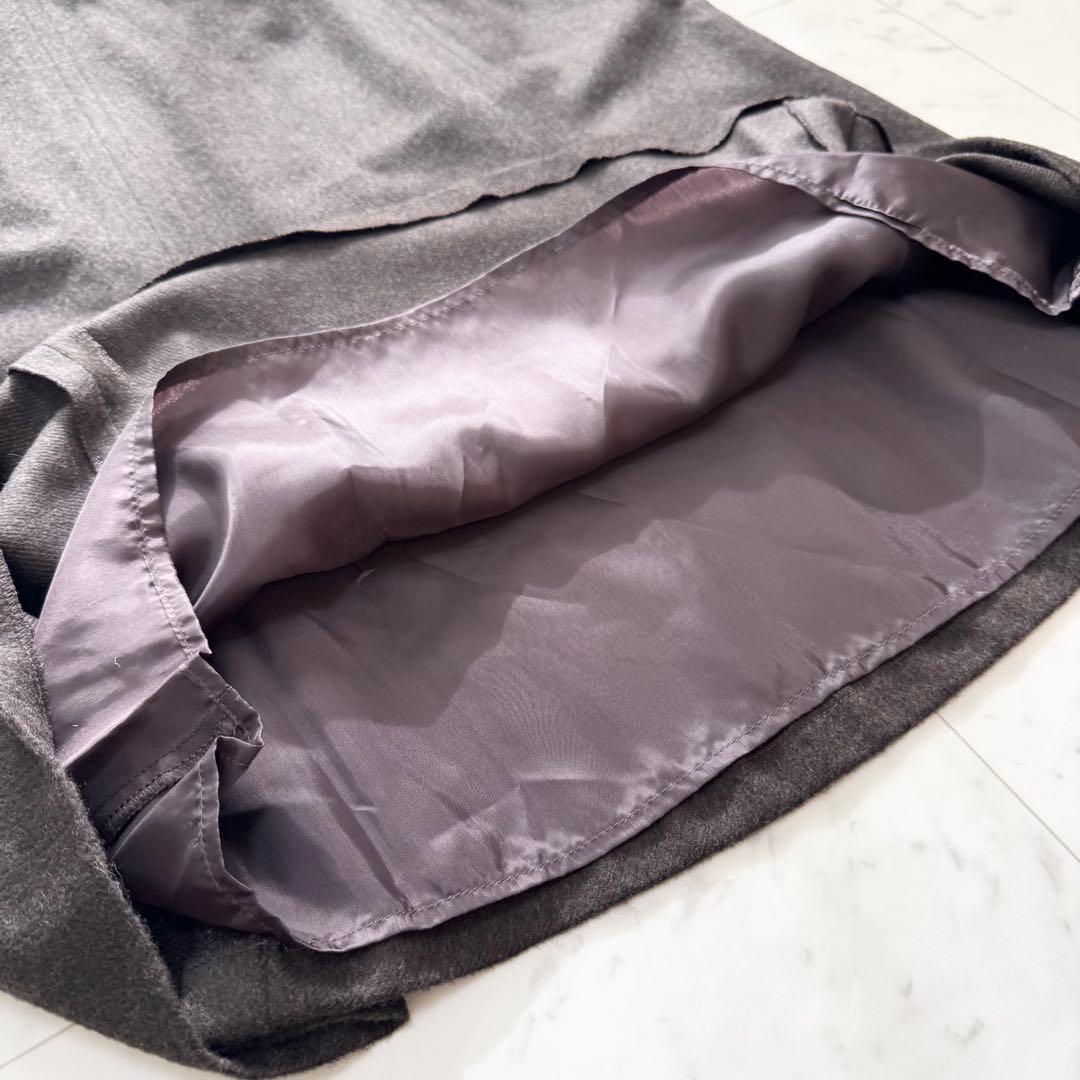 【美品】Max Mara マックスマーラ スカートスーツ アンゴラ 白タグ