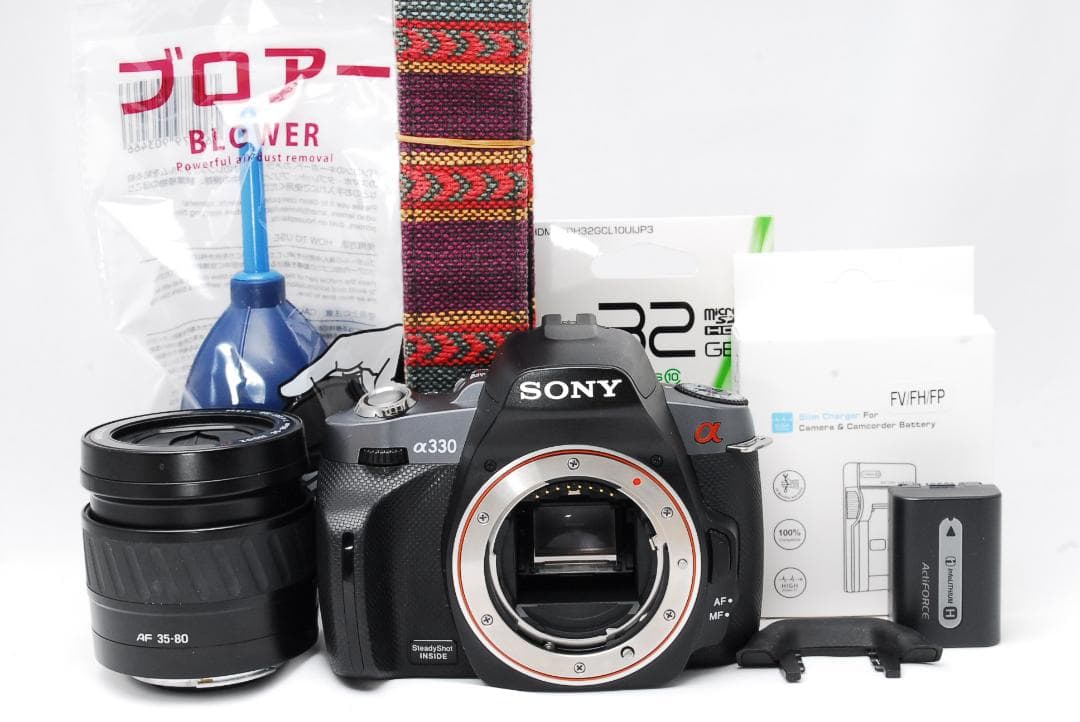 ♥ SONY α330 ♥ スマホ転送 ライブビュー搭載 軽量＆コンパクト