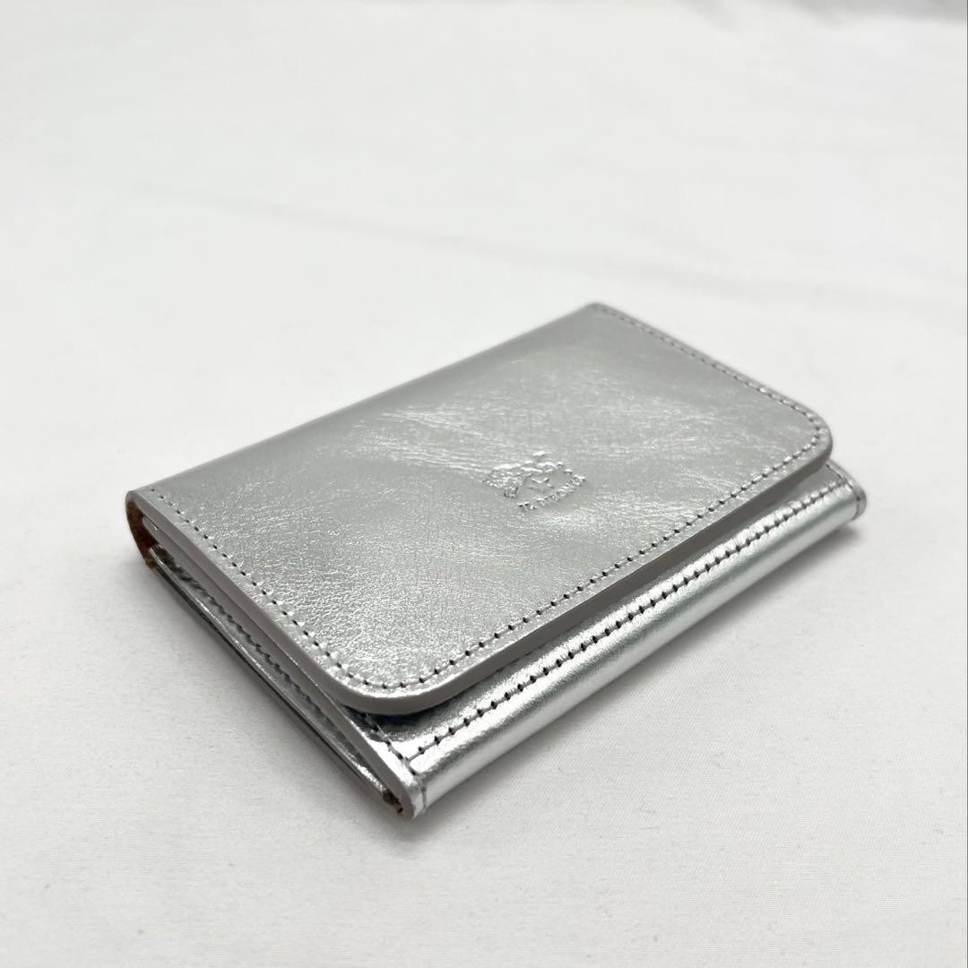 【新品未使用】イルビゾンテ カードケース ☆ SILVER シルバー ☆
