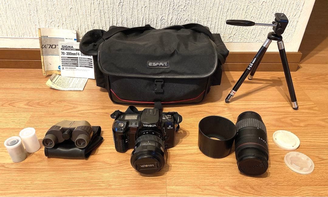 ジャンク品あり　MINOLTA カメラ　望遠レンズ他セット