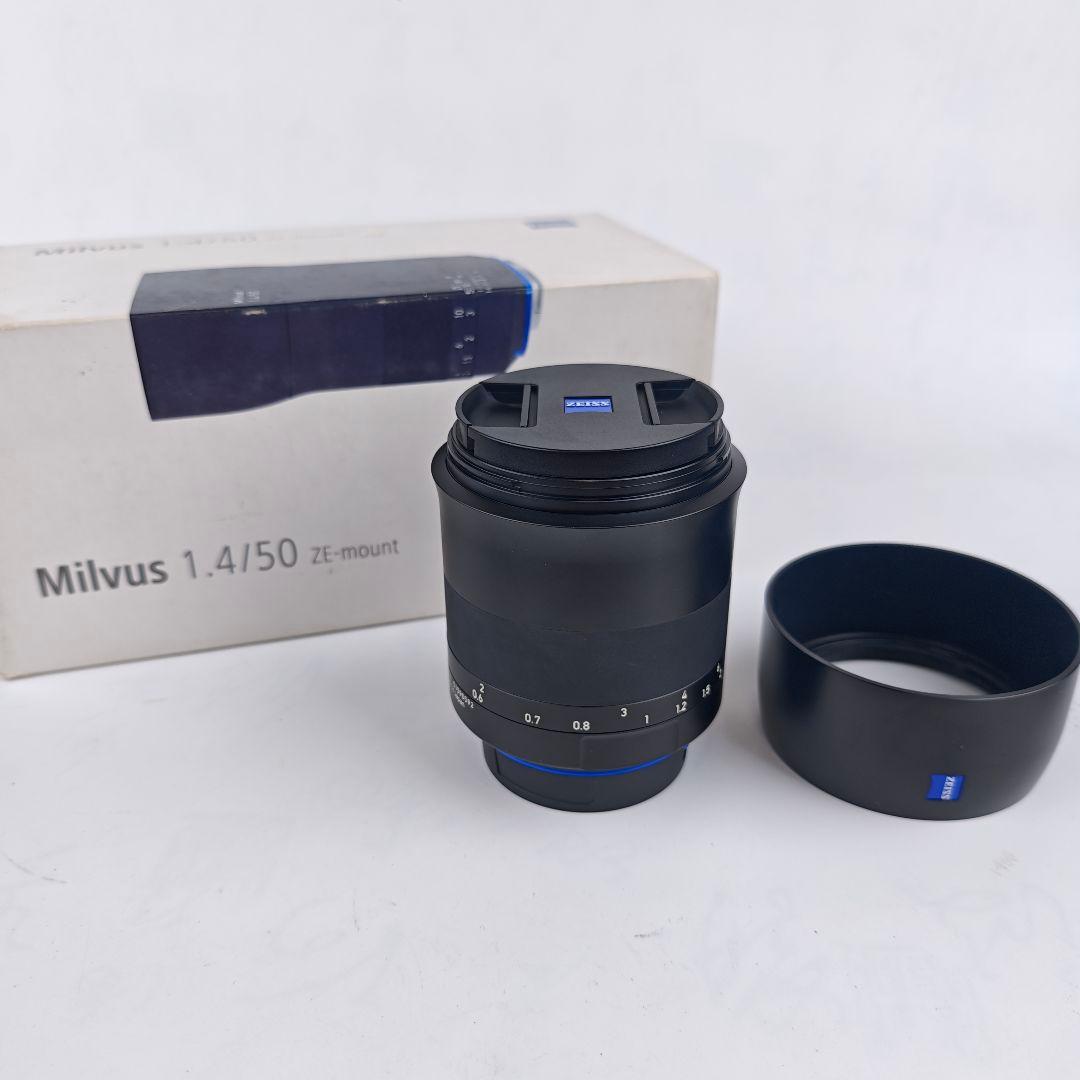 超美品 Carl Zeiss Milvus 50mm F1.4 キヤノンEF