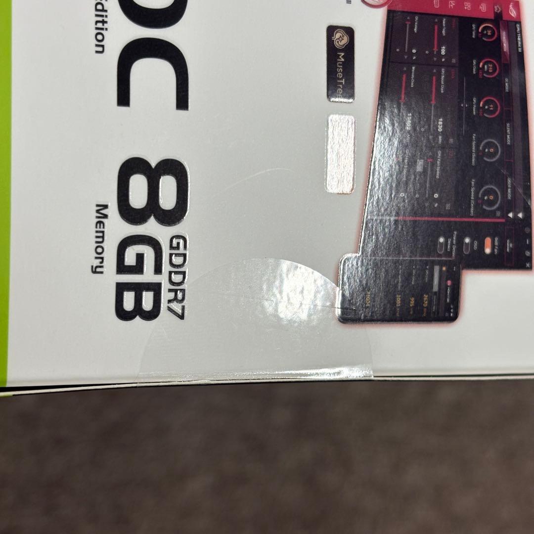 【未開封・未使用】ASUS GeForce RTX 5060 OC 8GB