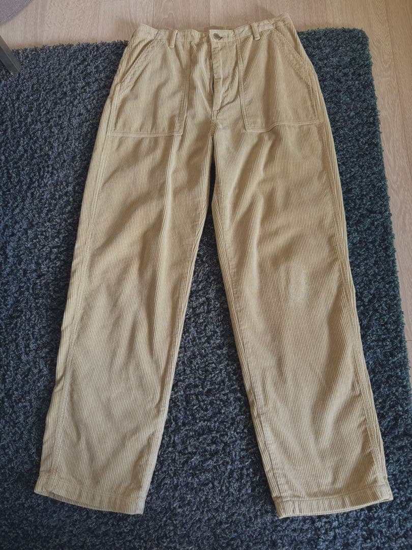 THE SHISHIKUI ベージュ コーデュロイ ベーカー