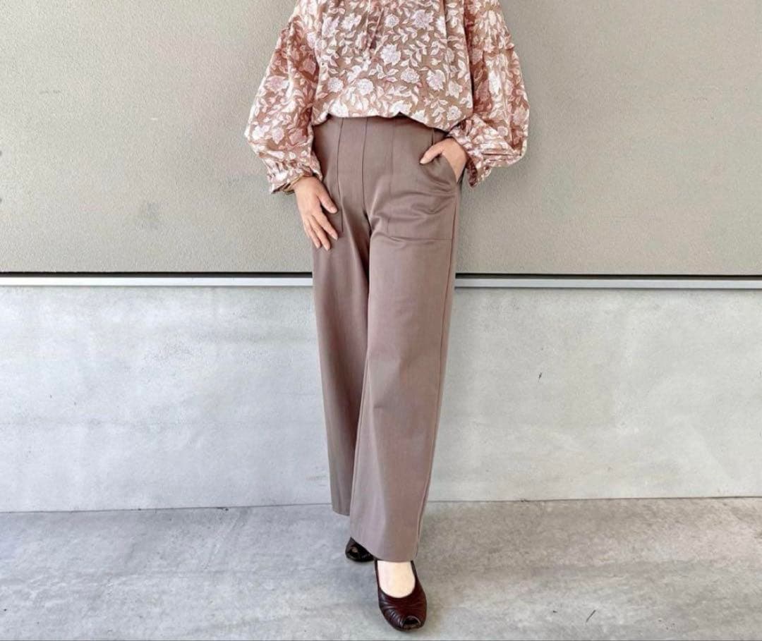 アンダモン （有木） ベイカーワイドパンツ 2色セット