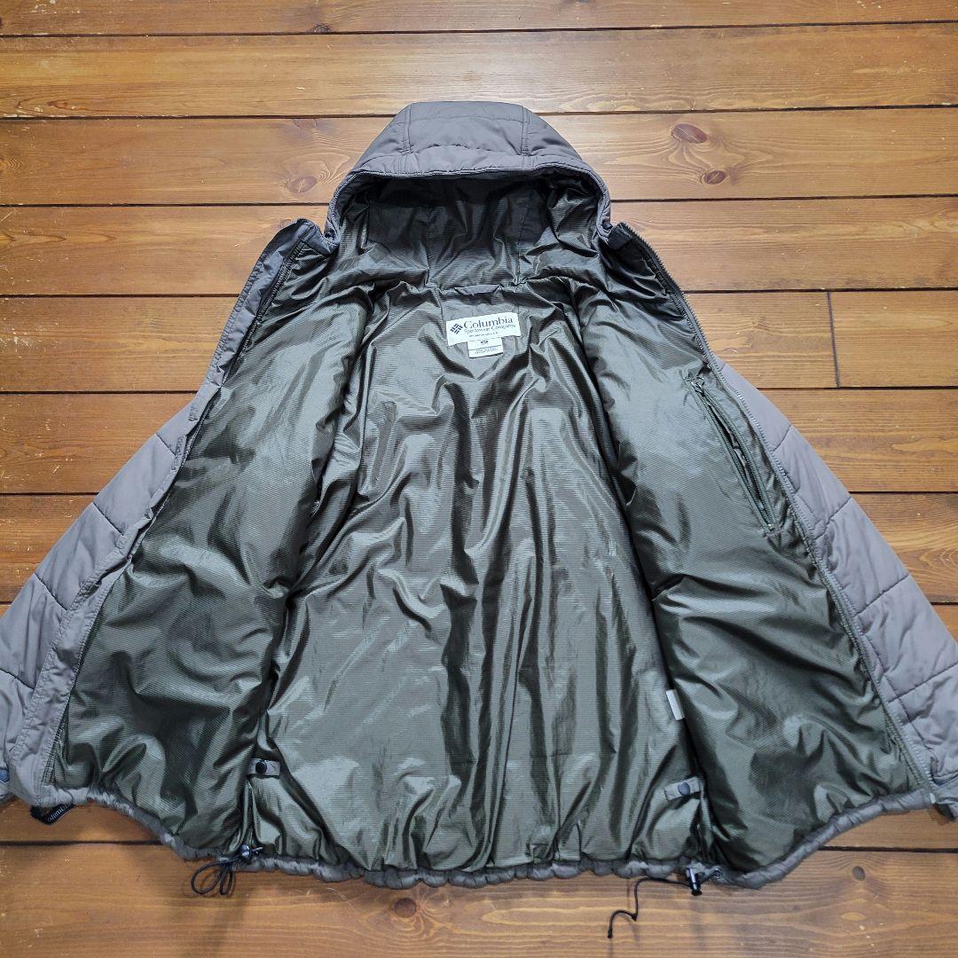 【今季大注目】希少カラー コロンビア キルティング ダウンパーカ グレー