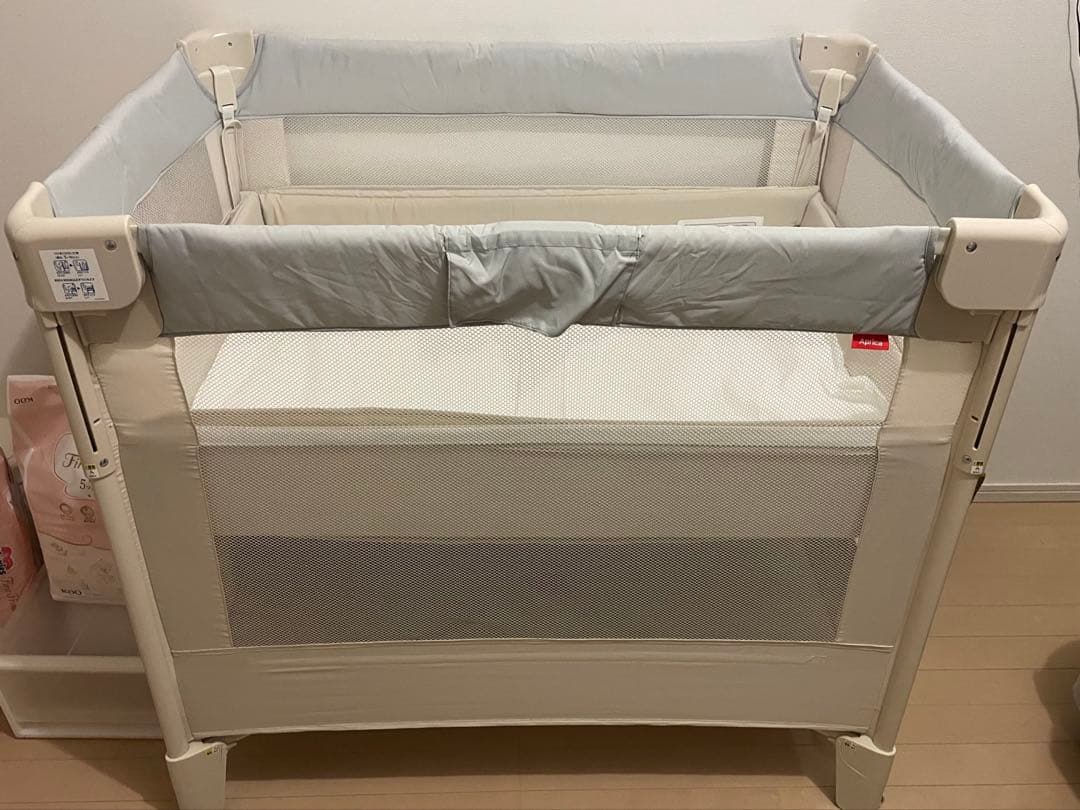 Aprica アップリカ　ココネルエアーAB ホワイトグレー