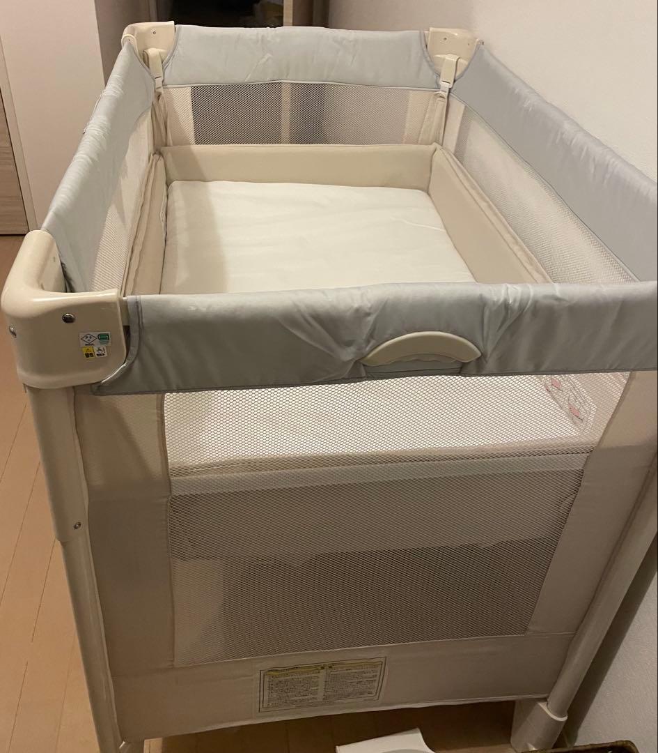 Aprica アップリカ　ココネルエアーAB ホワイトグレー