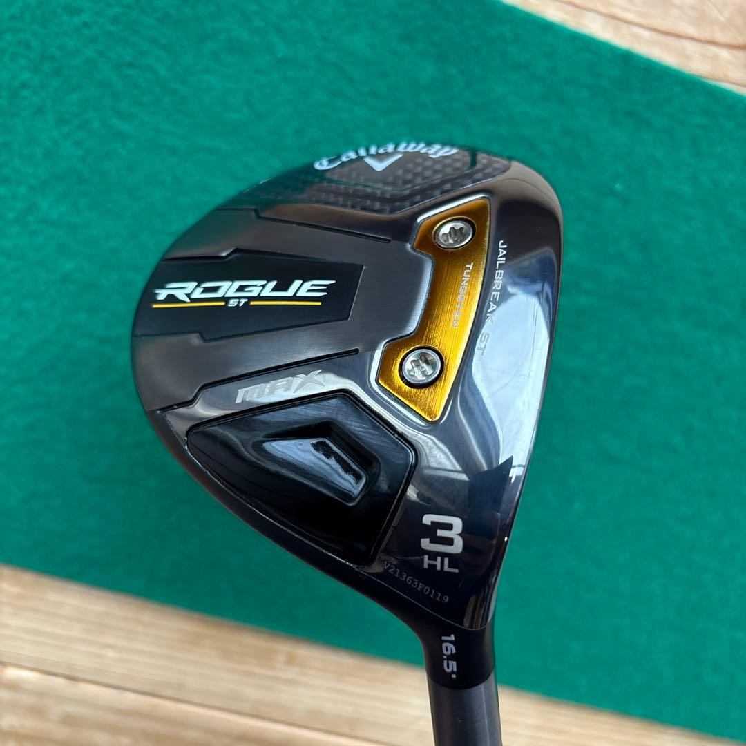【レア】ROGUE ST MAX 3W HL 16.5° カバー付属