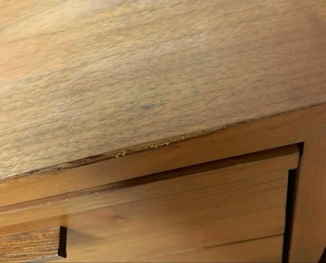 北欧テイスト　アクタス　3段引き出しチェスト サポートデスク付き　大収納量