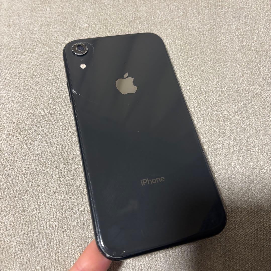 iPhone XR 256GB カメラ、背面割れ