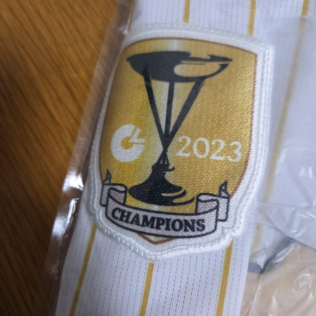 チャンピオンレプリカユニフォーム Lサイズ　阪神タイガース