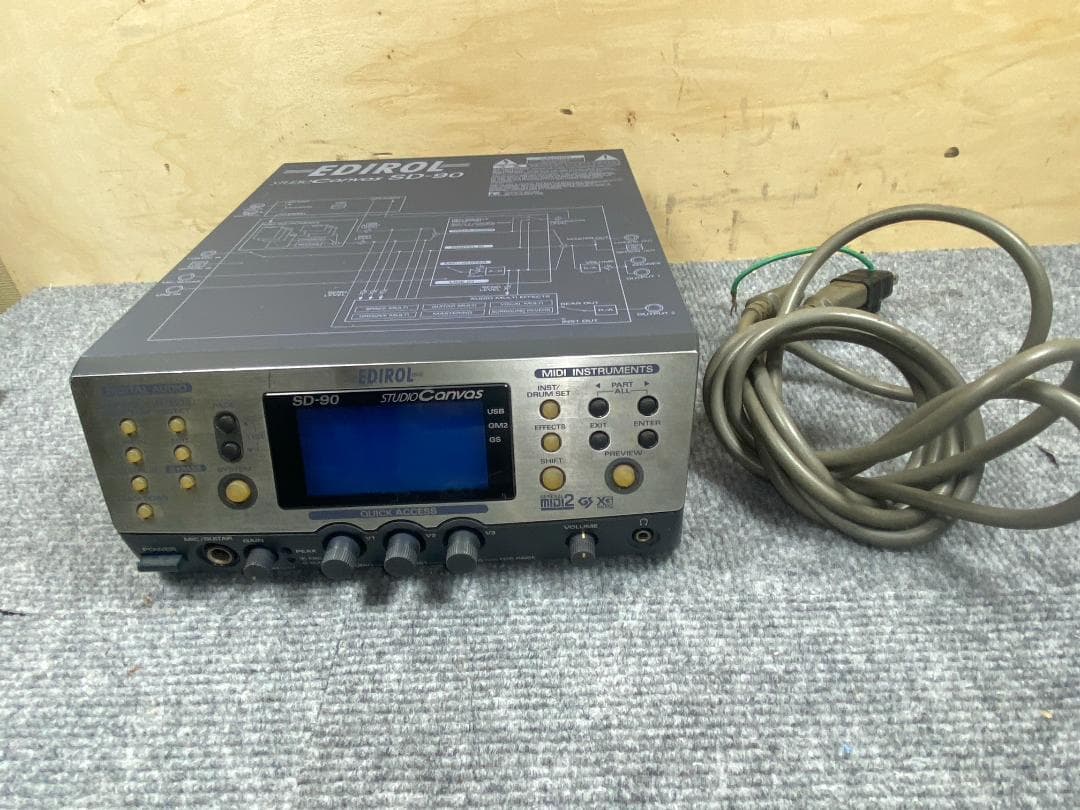 Roland SD-90 studio canbus 音源